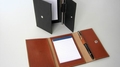 Notizheft leder, Notizmappe leder, Notizblock leder