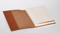 Ledereinband cognac